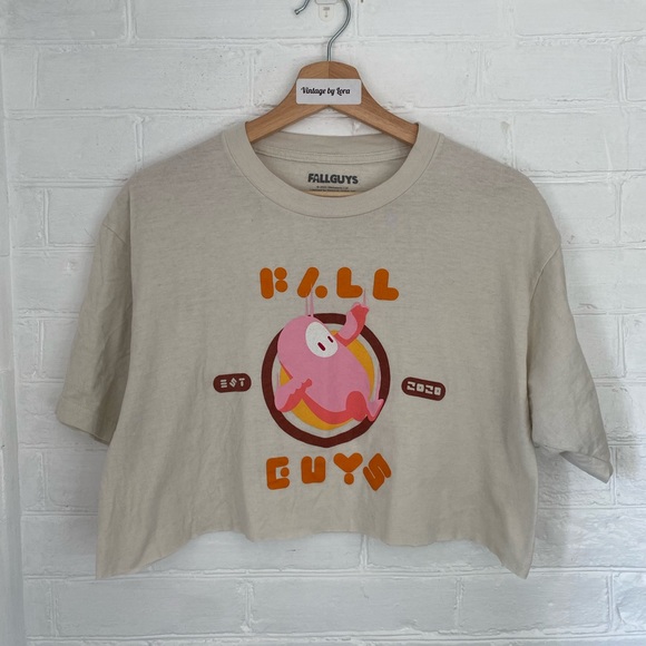 Fall guys crop top 2/$20 - Picture 1 of 2